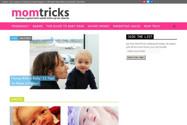 momtricks.com site used Momtricksneo