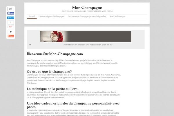 mon-champagne.com site used Skirmish