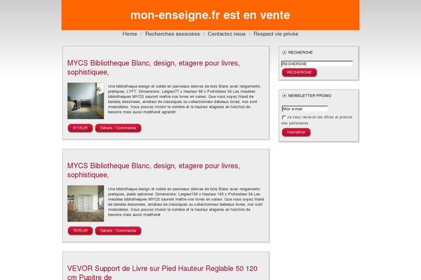 mon-enseigne.fr site used Pure_gray