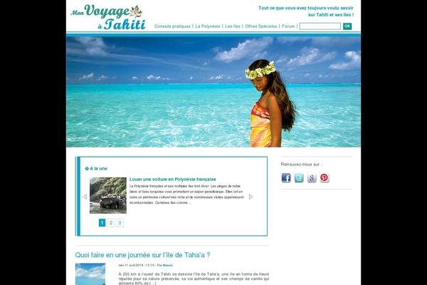 mon-voyage-tahiti.com site used Voyageravecsesenfants
