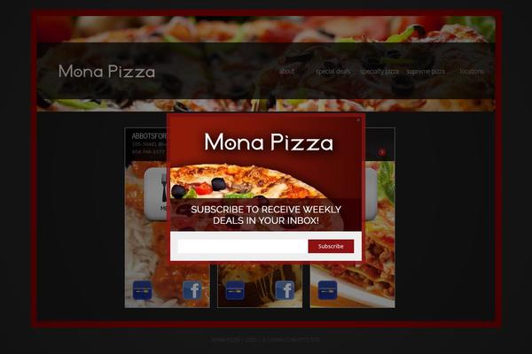 mona-pizza.com site used Mona