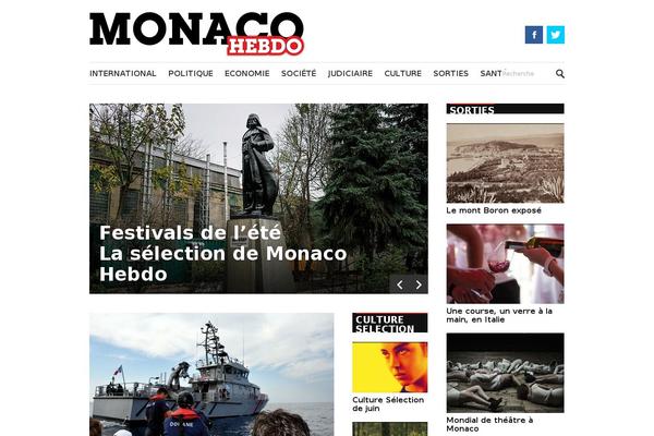 monacohebdo.mc site used Bighub
