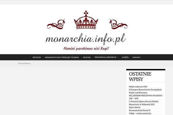 monarchia.info.pl site used Newsroom