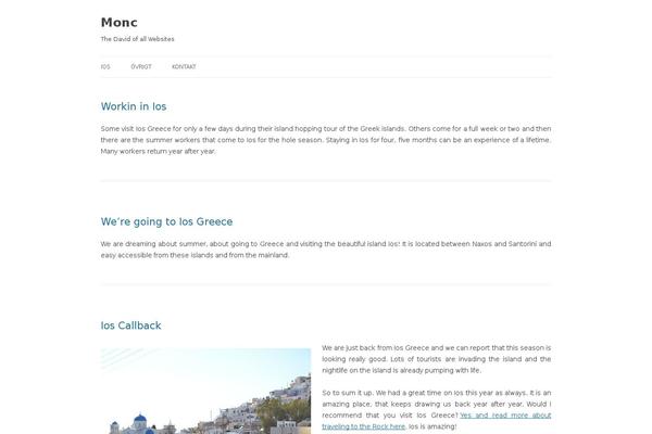 Pocono theme site design template sample