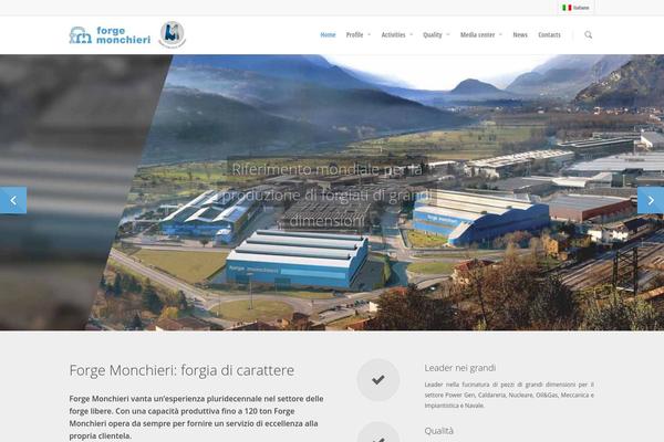 monchieri.it site used Salient