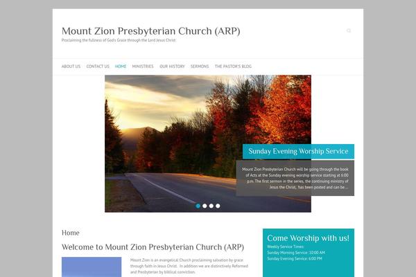 Site using Church Pack plugin