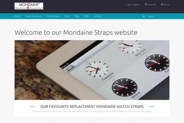 mondainestraps.com site used Nagyseo-v2.0