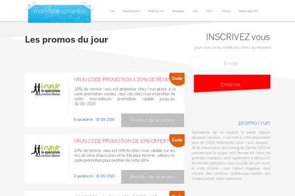 promomarchand WordPress theme, websites list used promomarchand theme promomarchand theme websites examples