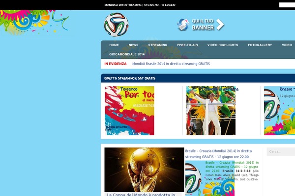 mondiali2014streaming.com site used Euro2016