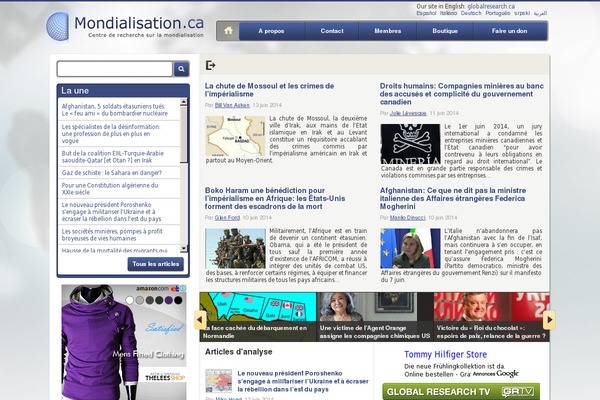mondialisation.ca site used Globalresearch