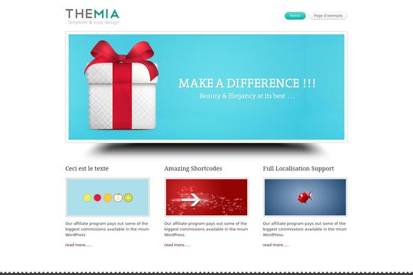 Themia Lite theme site design template sample