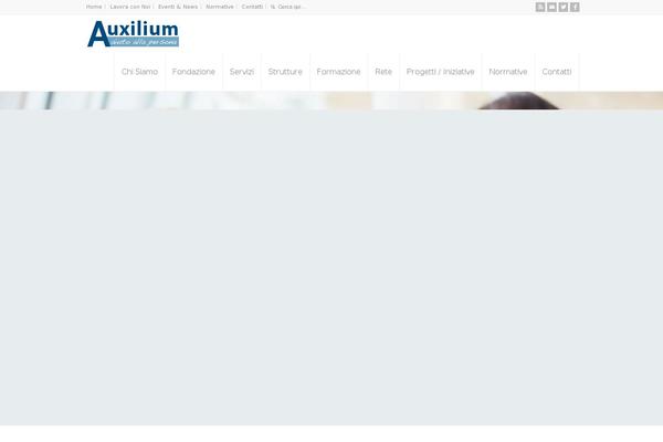 mondoauxilium.it site used Auxilium