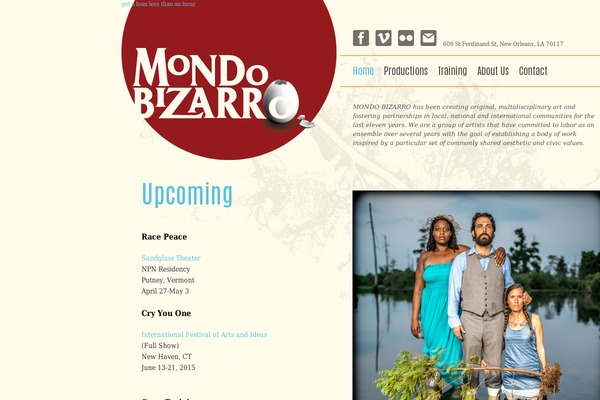 mondobizarro.org site used Mondotheme