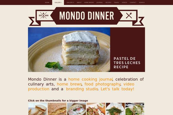 mondodinner.com site used Europa1.2