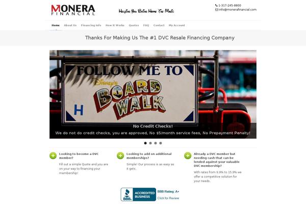 monerafinancial.com site used Avalon
