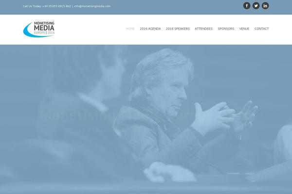 Avada theme site design template sample