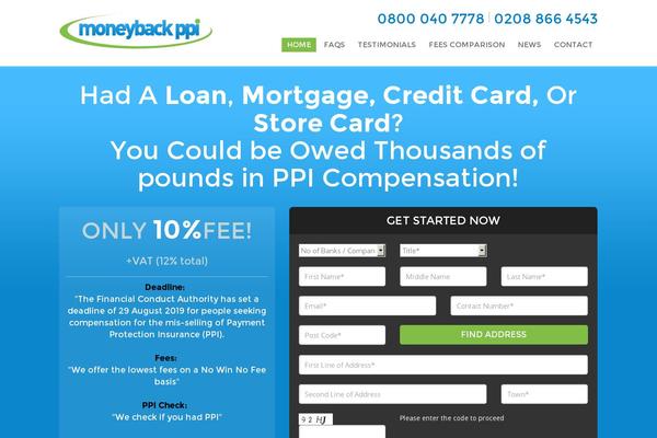 moneybackppi.com site used Moneybackppi