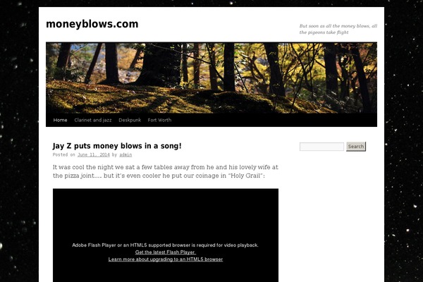 Twenty Ten theme site design template sample
