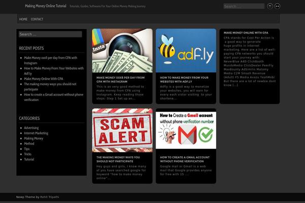 moneymakingcool.com site used Newp