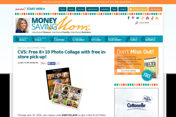 moneysavingmom.com site used Pmdmsm