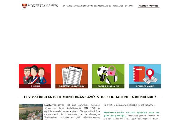 monferran-saves.fr site used Monferran