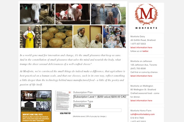 Prophoto4 theme site design template sample