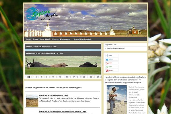 Suffusion theme site design template sample