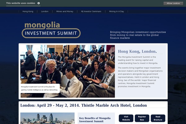 mongoliainvestmentsummit.com site used Moscow