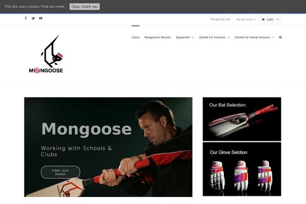 mongoosecricket.com site used Sebian