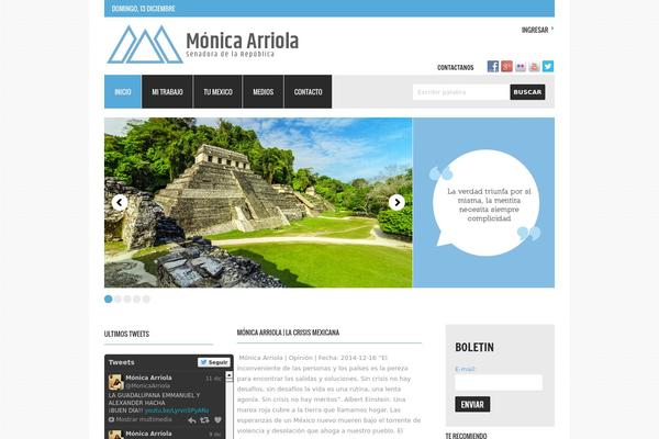 monicaarriola.com site used Theme1373