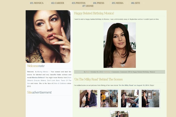 monicabellucci.us site used Springfawn