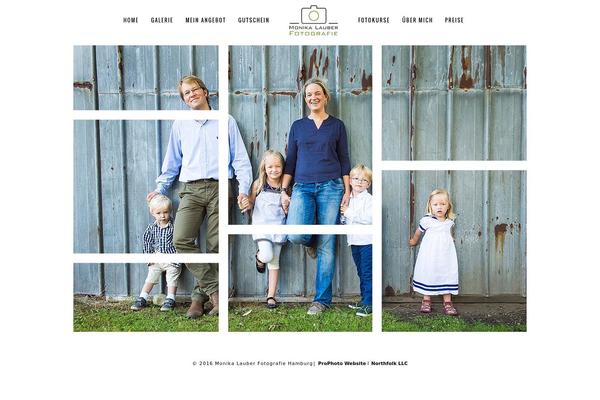 ProPhoto 5 theme site design template sample