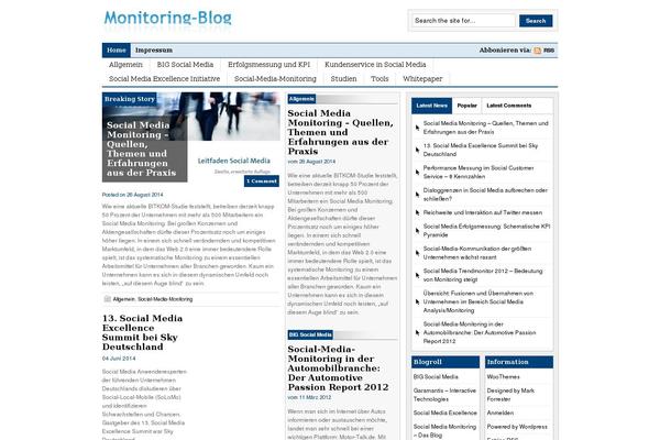 monitoring-blog.de site used Livewire