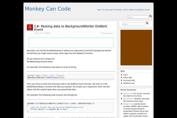 monkeycancode.com site used picoclean
