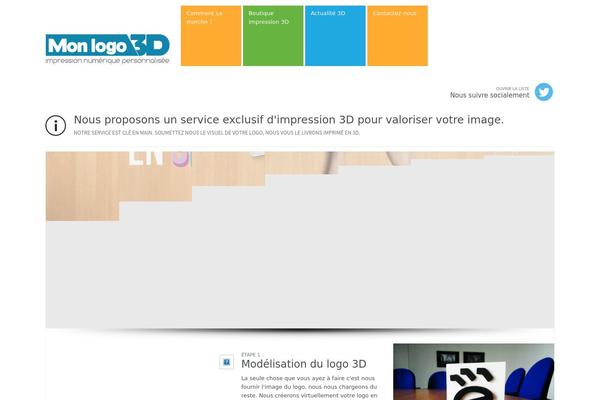 monlogo3d.com site used Onetouch Child