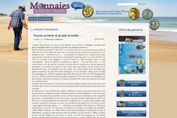 monnaiesdetections.com site used Monnaies