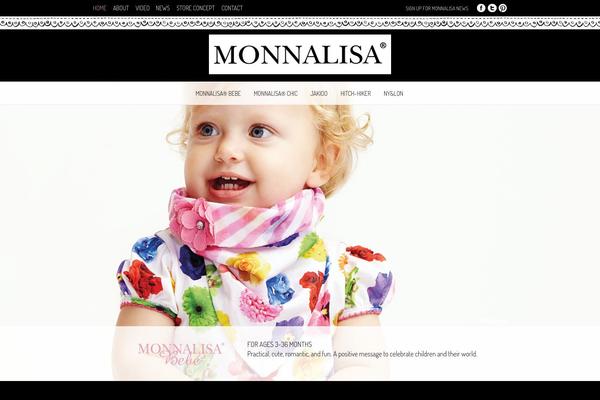 monnalisa.ca site used Monnalisa