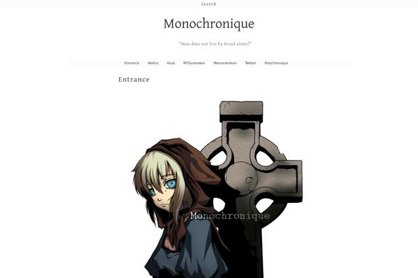 monochronique.net site used Shotoku