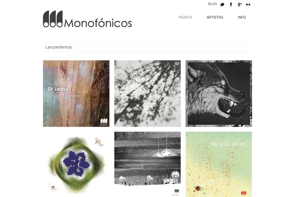 monofonicos.net site used Photogridthemeres