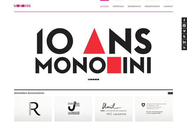 monokini.ch site used Dano