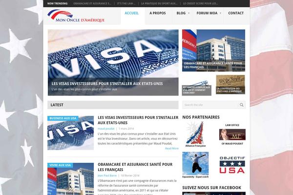 Point theme site design template sample