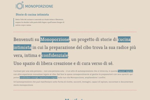 monoporzione.com site used Elipsa