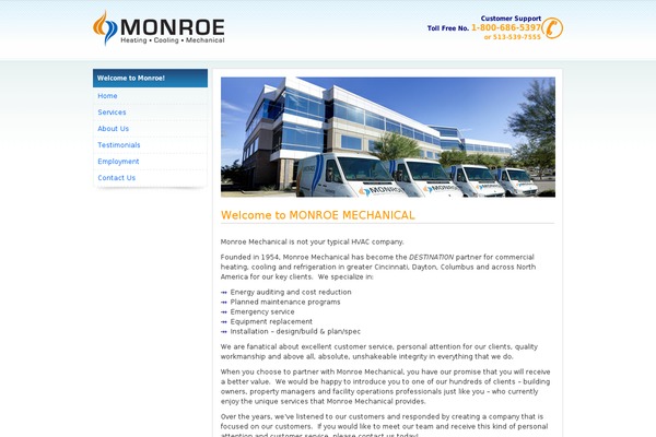 monroeinc.com site used Monroe