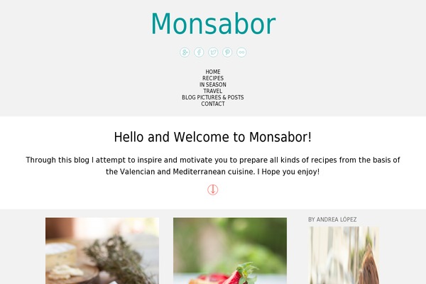 monsabor.es site used Monsabor