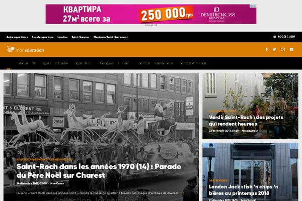 monsaintroch.com site used Monquartier
