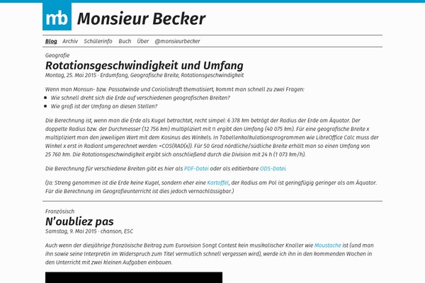 monsieur-becker.de site used Mb2014