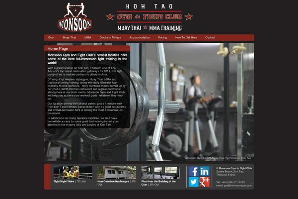 monsoongym.com site used Monsoon