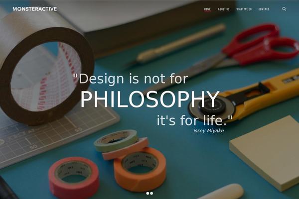 monsteractive.com site used Msbtheme