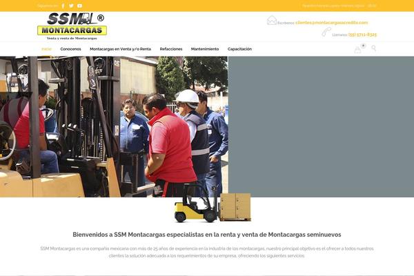 Construction theme site design template sample