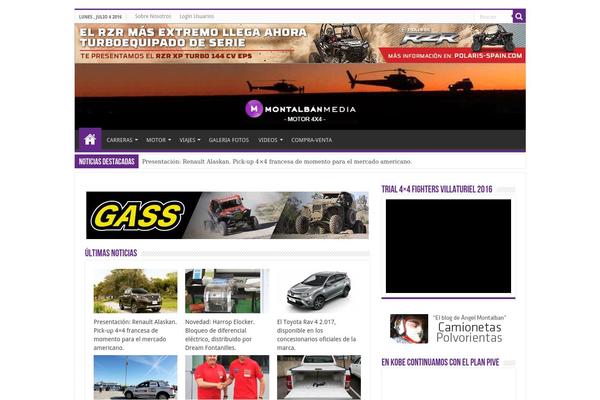 Sahifa theme site design template sample